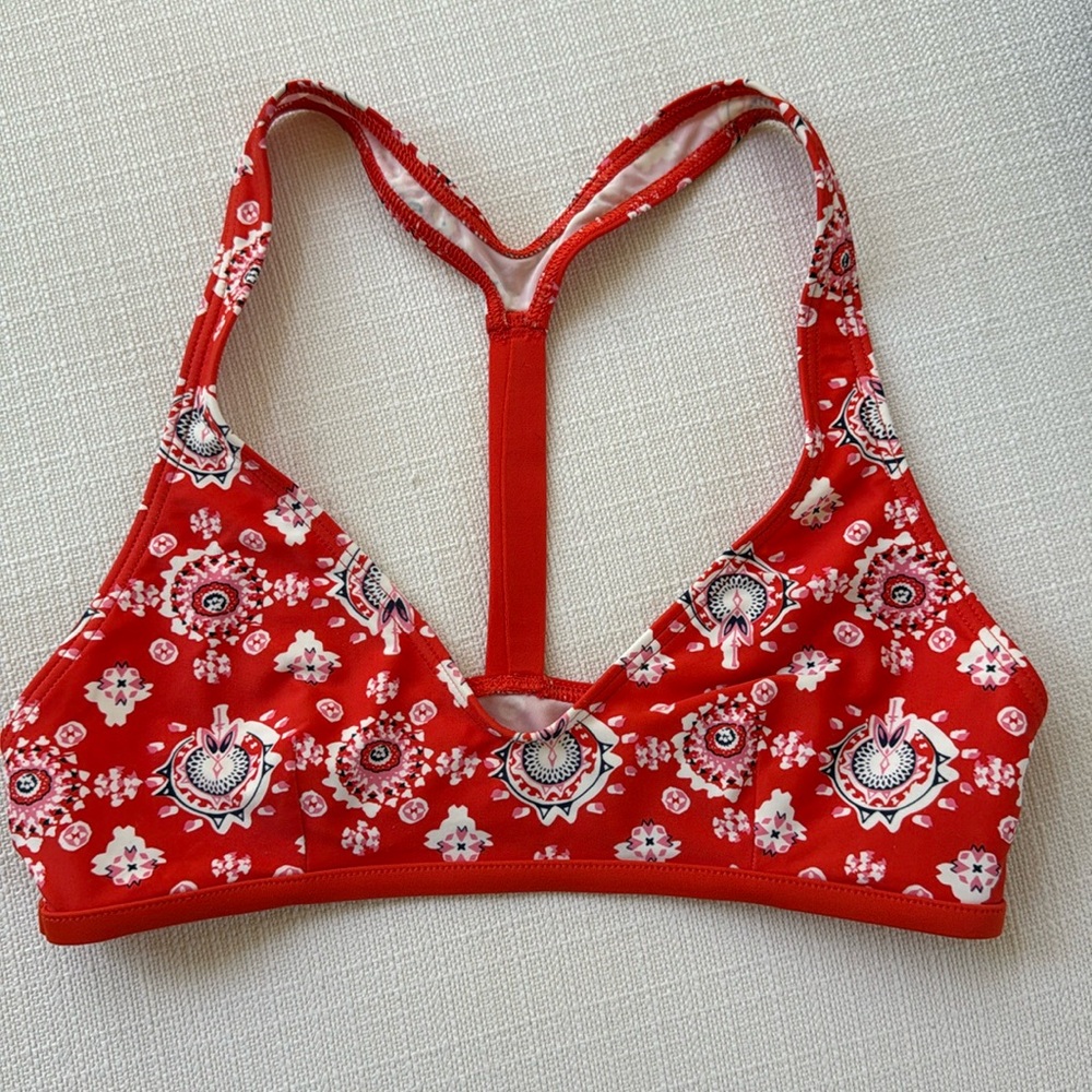 EUC Patagonia swim top bandana print